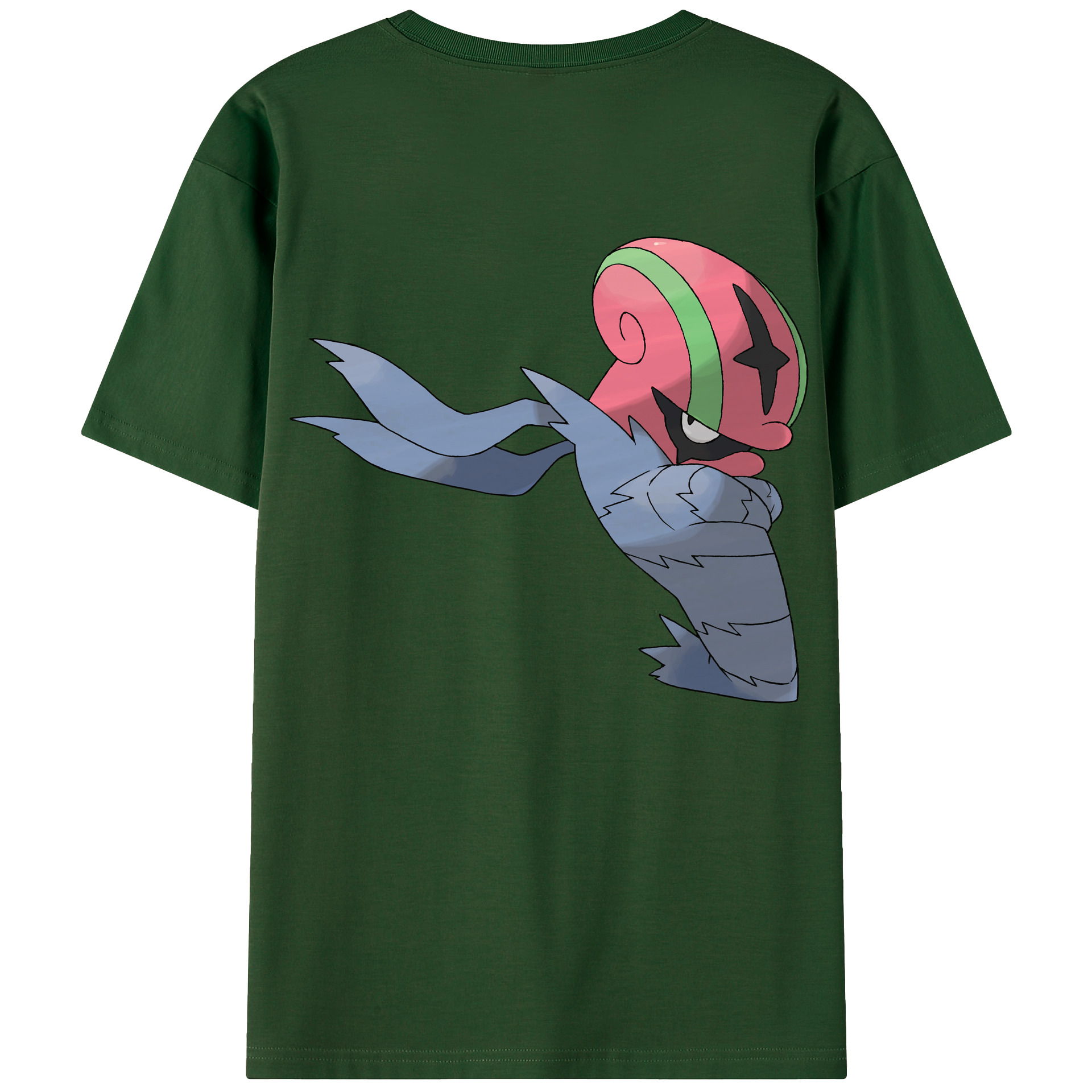 （画像用） ポケットモンスター Pokémon 綿100％半袖Tシャツ（背面プリント）